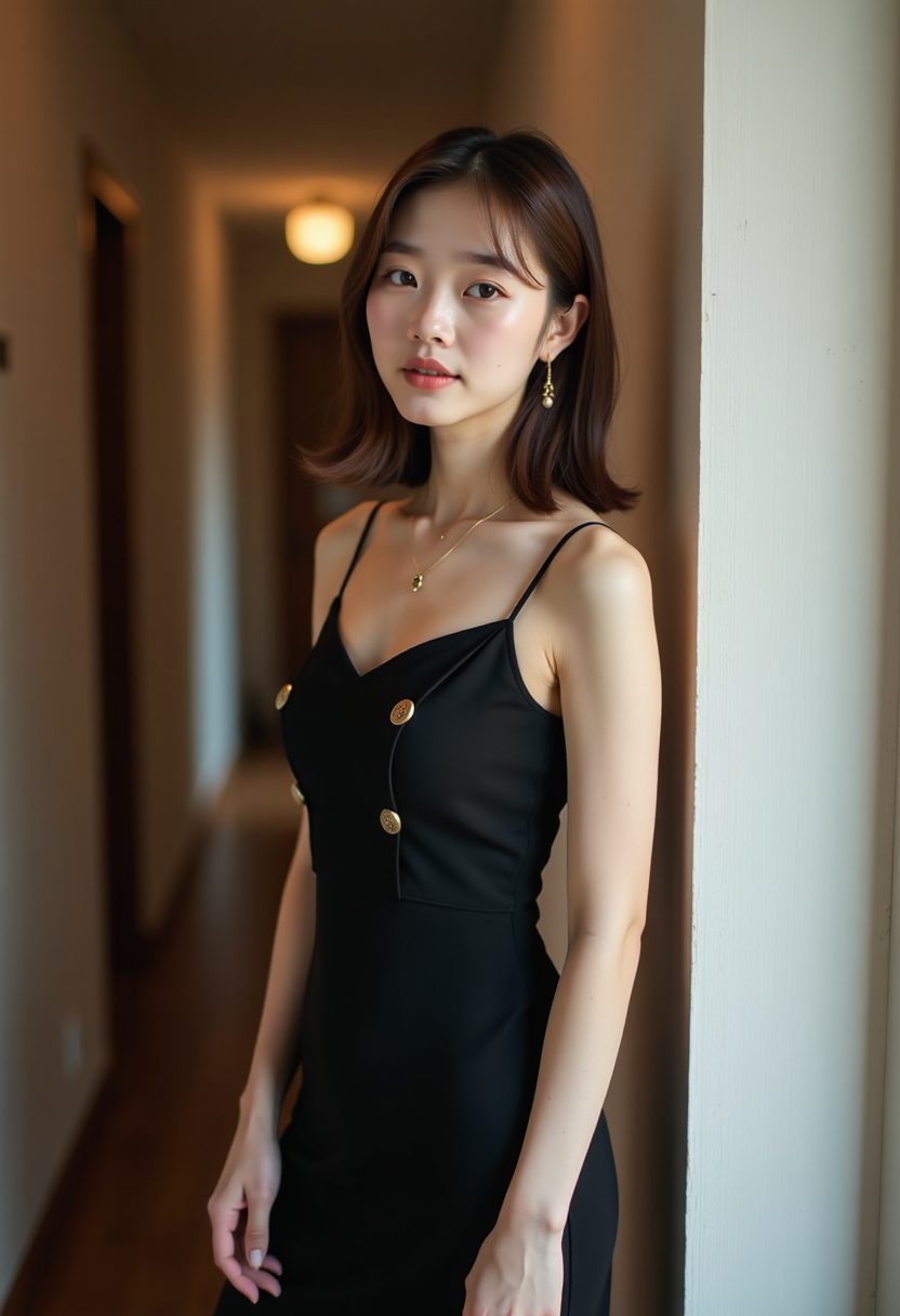 雾散见夜色